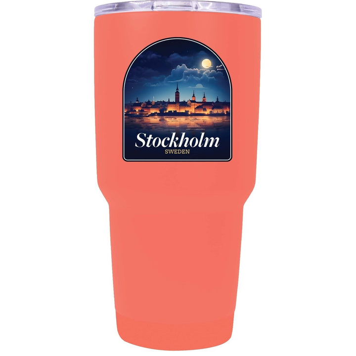 Stockholm Sweden Design B Souvenir 24 oz Insulated Stainless Steel Tumbler Image 4