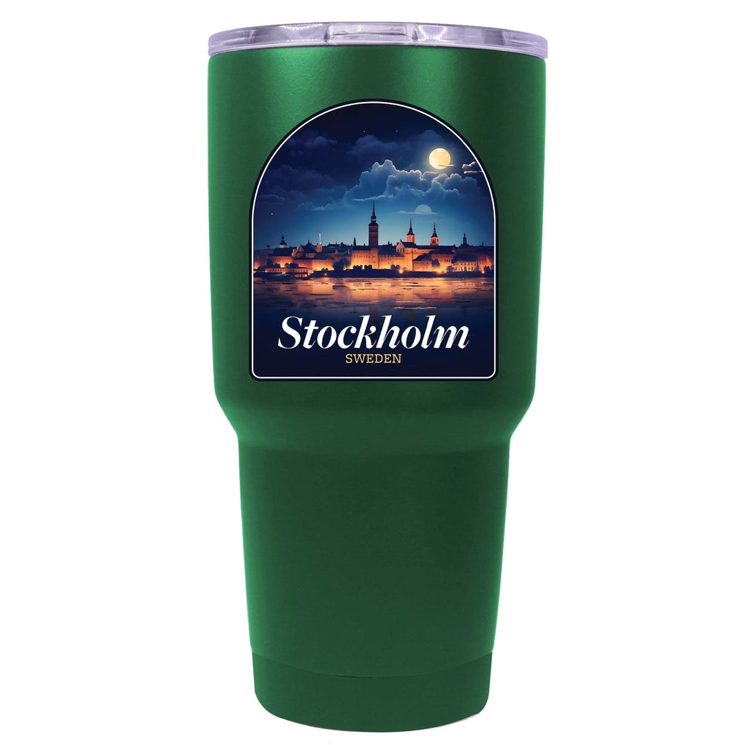 Stockholm Sweden Design B Souvenir 24 oz Insulated Stainless Steel Tumbler Image 4