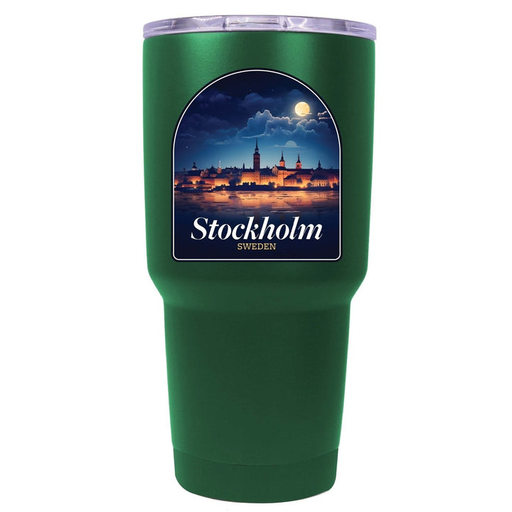 Stockholm Sweden Design B Souvenir 24 oz Insulated Stainless Steel Tumbler Image 1