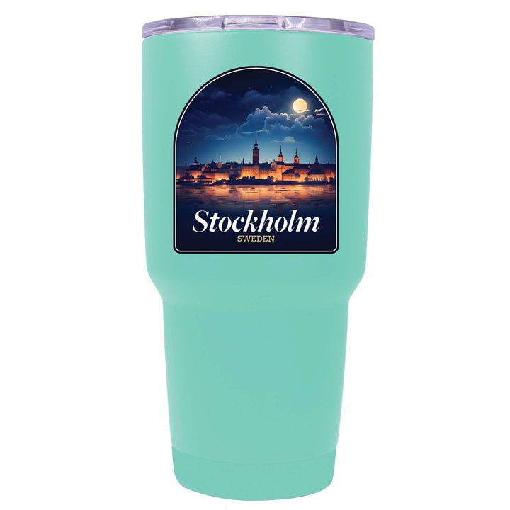 Stockholm Sweden Design B Souvenir 24 oz Insulated Stainless Steel Tumbler Image 7