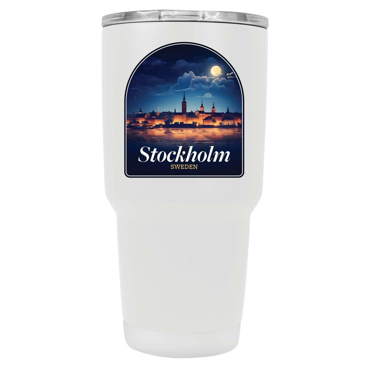 Stockholm Sweden Design B Souvenir 24 oz Insulated Stainless Steel Tumbler Image 9