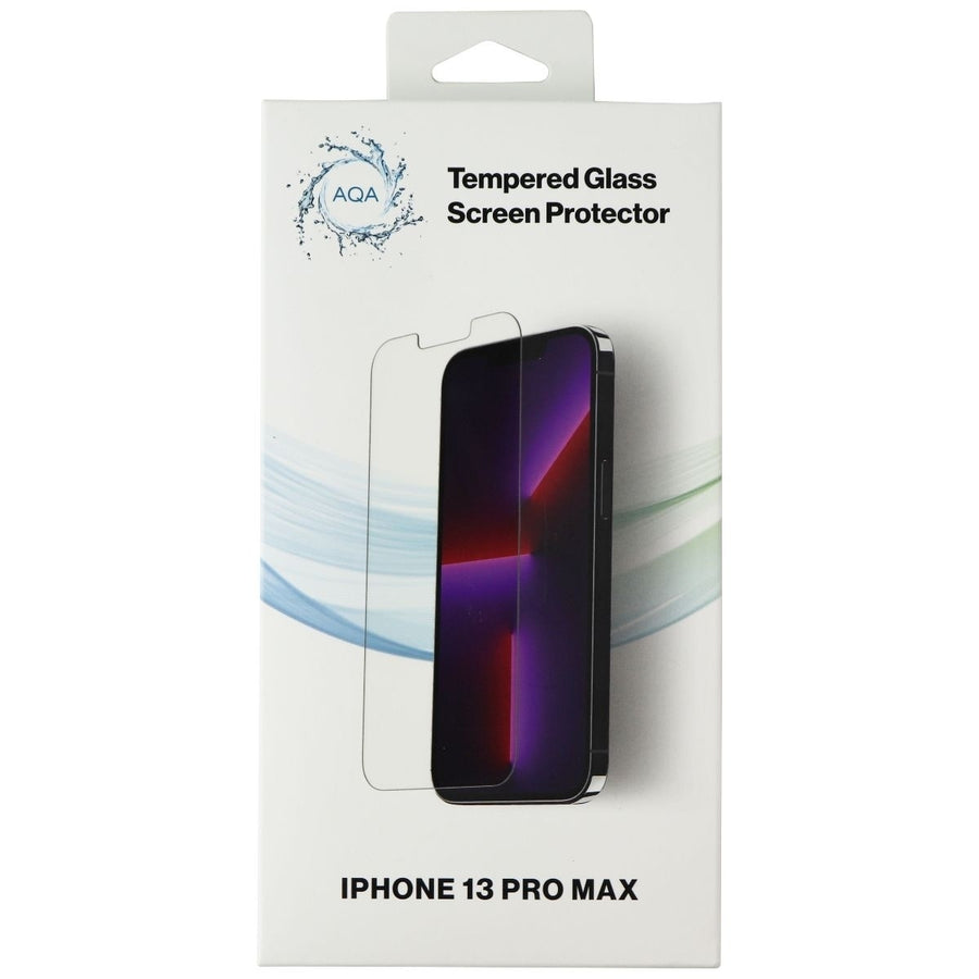 AQA Tempered Glass Screen Protector for Apple iPhone 13 Pro Max - Clear Image 1