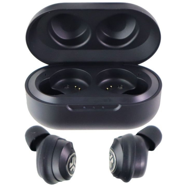 JLab JBuds Air ANC True Wireless Bluetooth Earbuds and Charge Case - Black Image 1