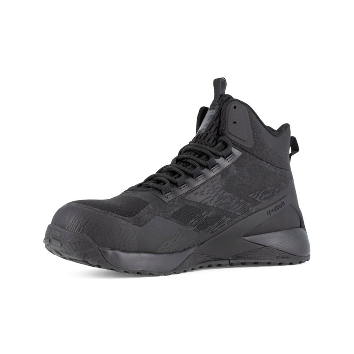 Reebok Work Nano X1 Composite Toe Athletic Mid-Cut Boot Black RB3484 Size Available Image 3