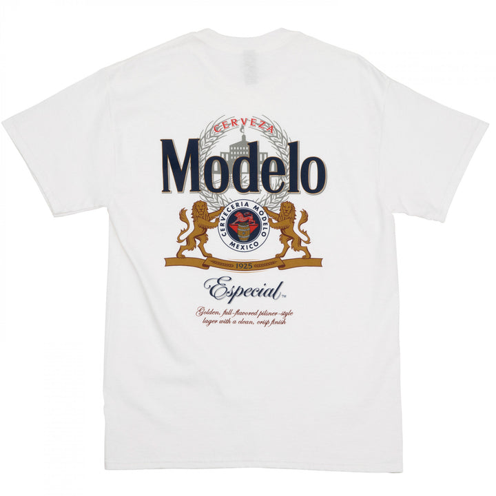 Modelo Especial Classic Logo Front and Back Pocket T-Shirt Image 2