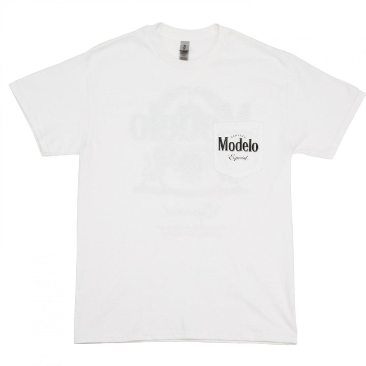 Modelo Especial Classic Logo Front and Back Pocket T-Shirt Image 3