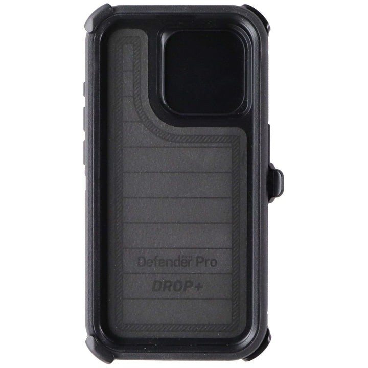 OtterBox Defender Pro Series Case and Holster for iPhone 15 Pro - Black Image 4