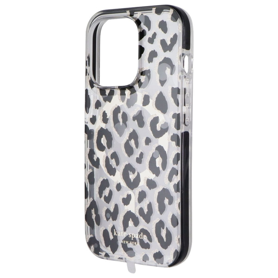 Kate Spade York Tough Case for Apple iPhone 15 Pro - City Leopard Black Image 1