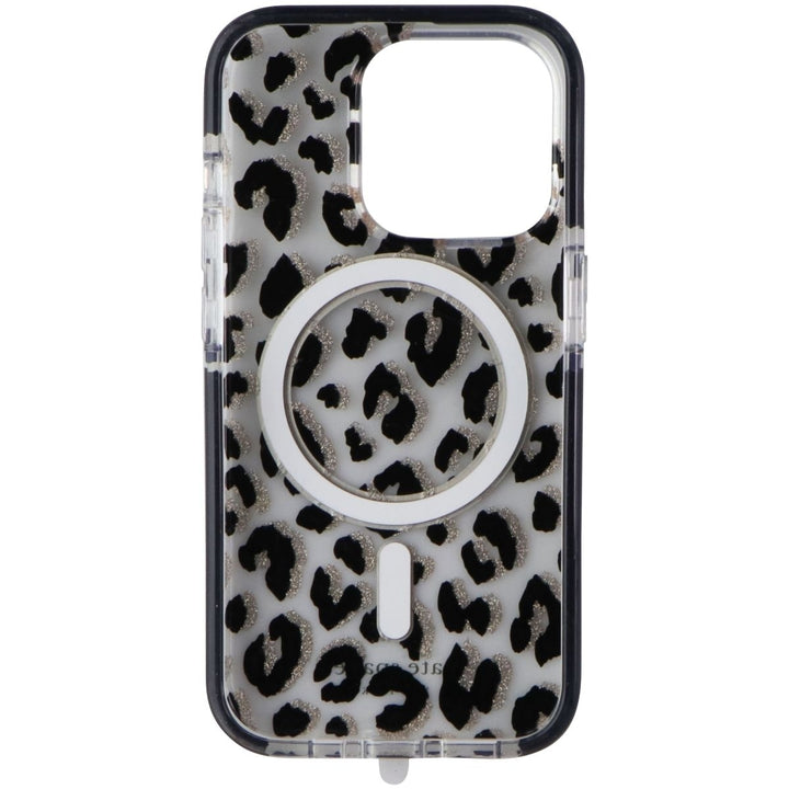 Kate Spade York Tough Case for Apple iPhone 15 Pro - City Leopard Black Image 3