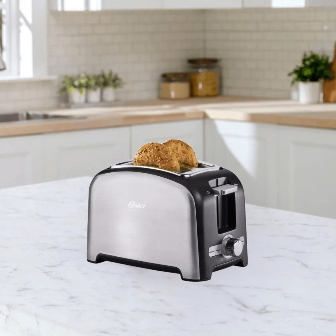 Oster 2-Slice Toaster Stainless Steel Wide Slots Model 2153501 900W Image 6