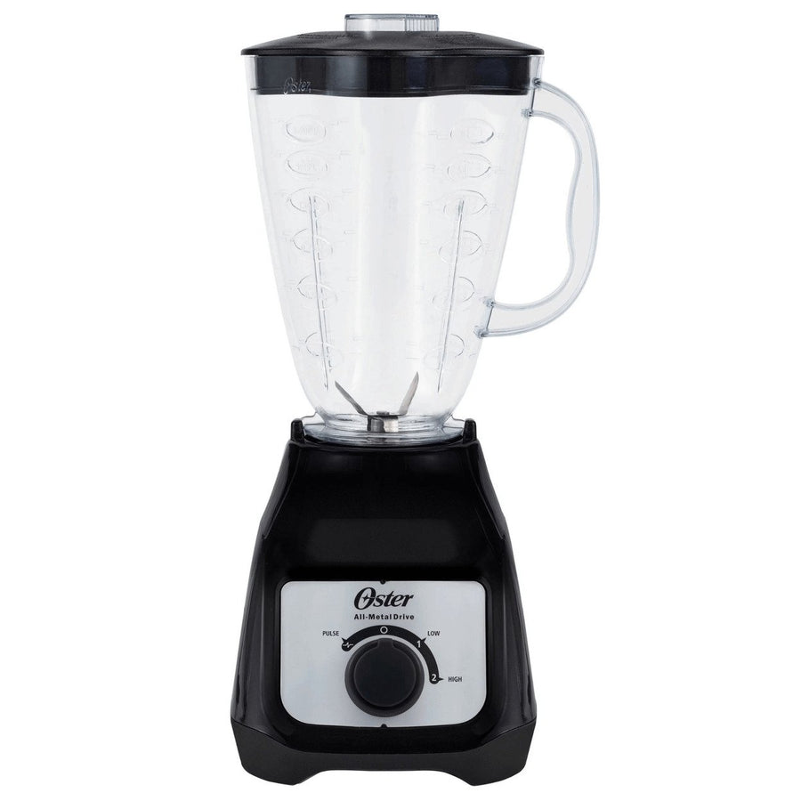 Oster 700W Blender 3-Speed 6-Cup Plastic Jar Black Model 2195809 Dishwasher Safe Image 1