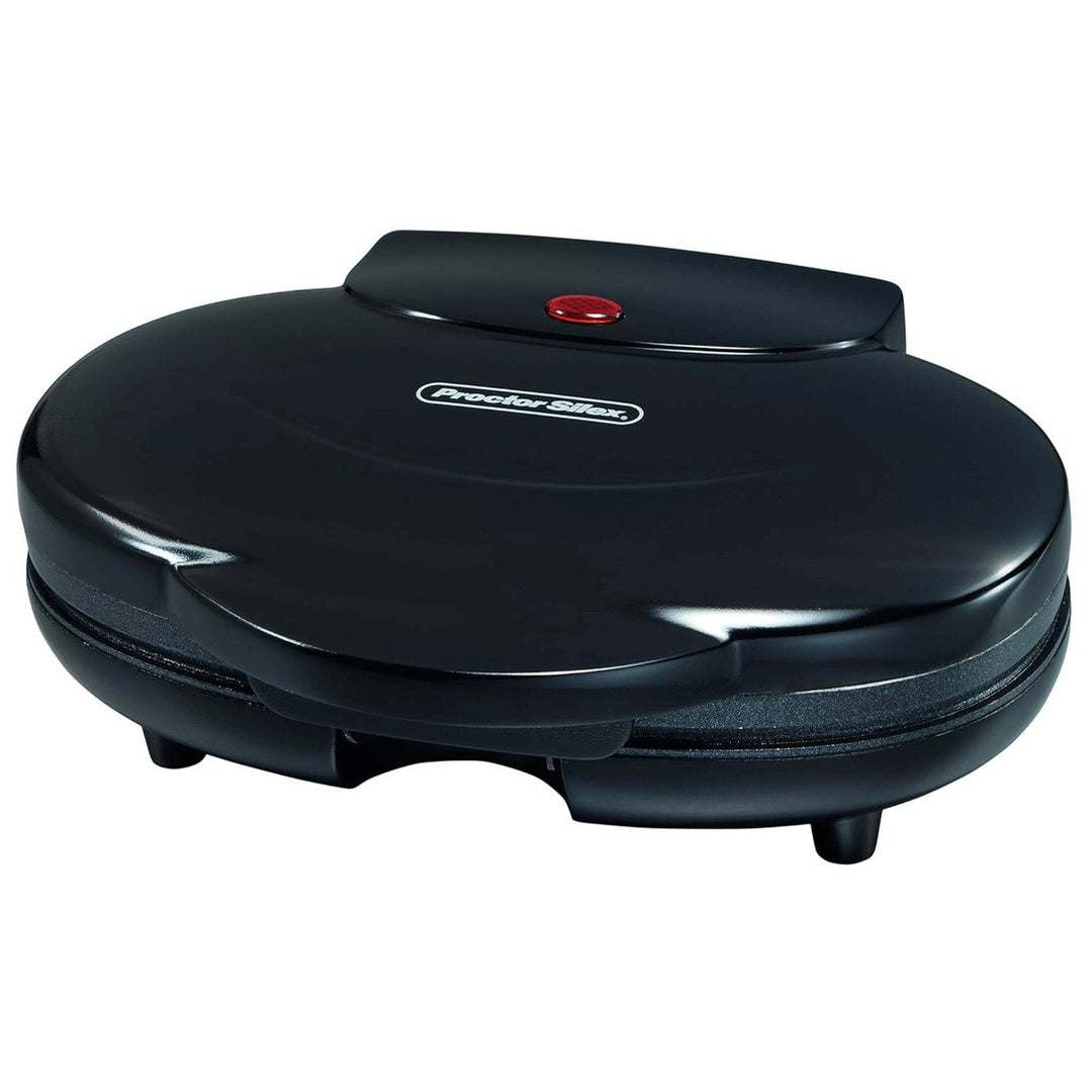 Proctor Silex Compact Grill Non-Stick Cast-Iron Black Model 25218PS 600W Image 2