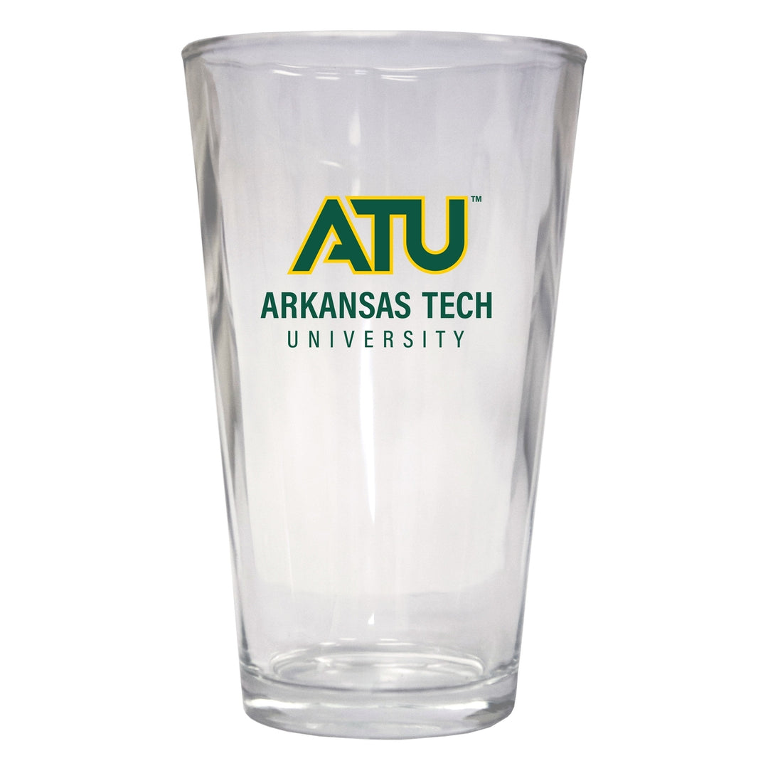 Arkansas Tech University 16 oz Pint Glass Officially Licensed Collegiate Product Image 1