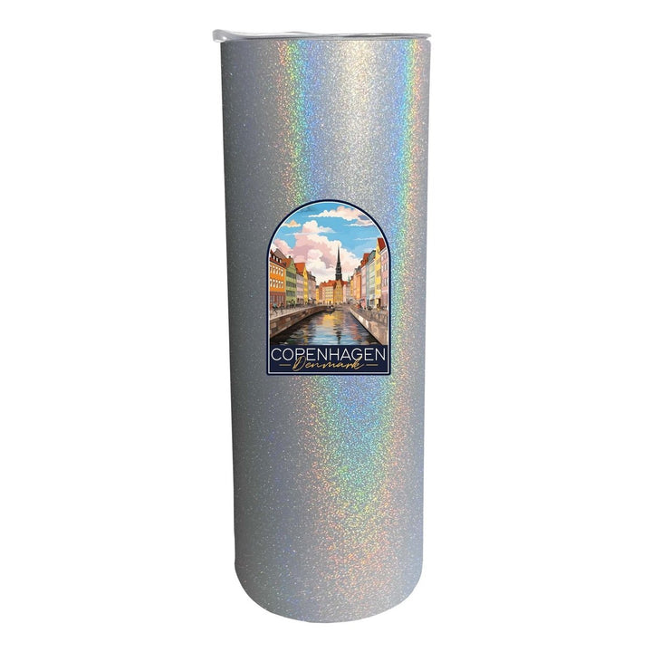 Copenhagen Denmark Design B Souvenir 20 oz Insulated Stainless Steel Skinny Tumbler Image 4