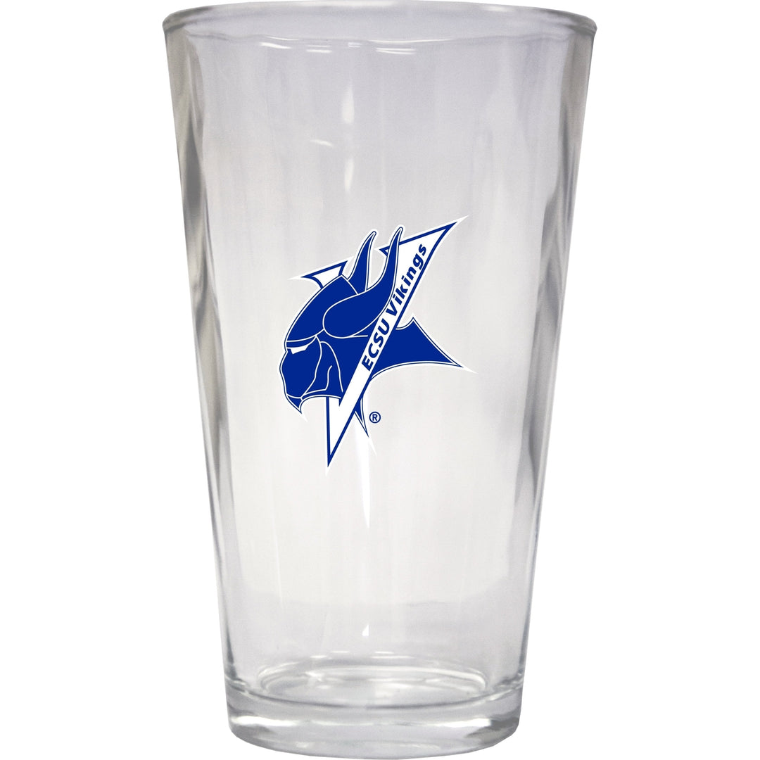 Elizabeth City State University 16 oz Pint Glass Officially Licensed Collegiate Product Image 1