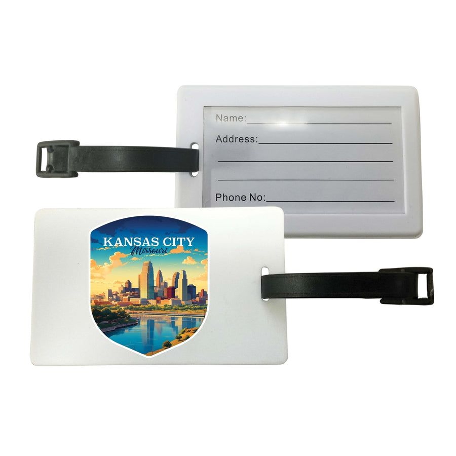 Kansas City Missouri Design A Souvenir Luggage Tag Image 1