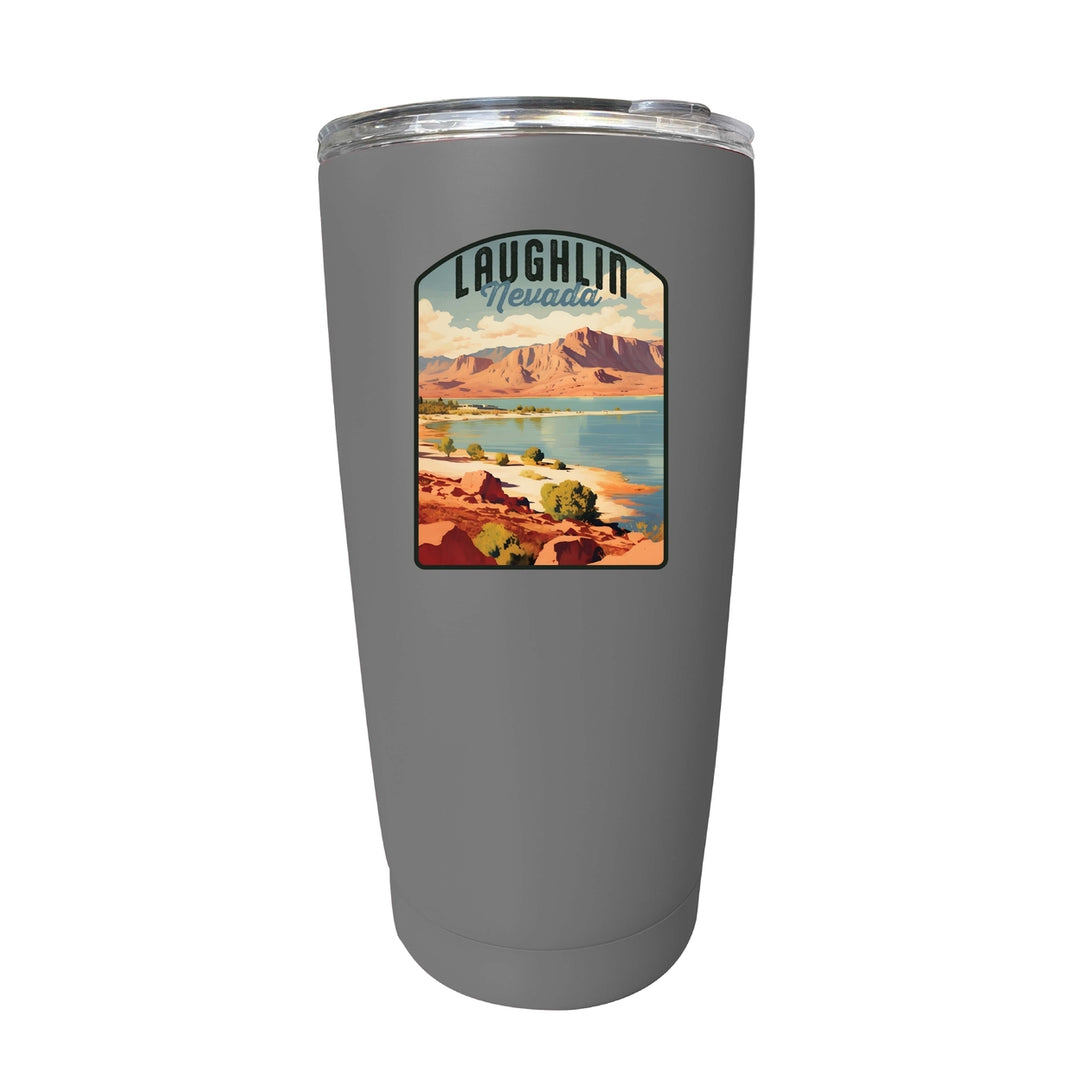 Laughlin Nevada Design B Souvenir 16 oz Stainless Steel Insulated Tumbler Image 2