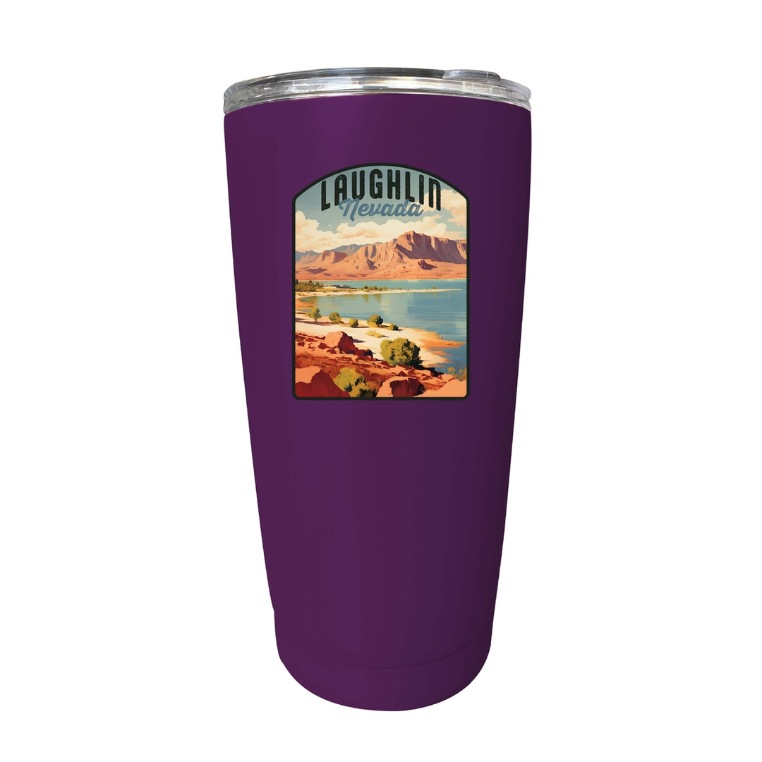 Laughlin Nevada Design B Souvenir 16 oz Stainless Steel Insulated Tumbler Image 6