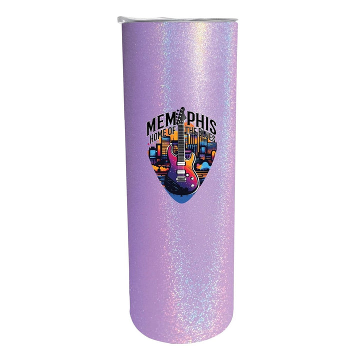 Memphis Tennessee Design B Souvenir 20 oz Insulated Stainless Steel Skinny Tumbler Image 4