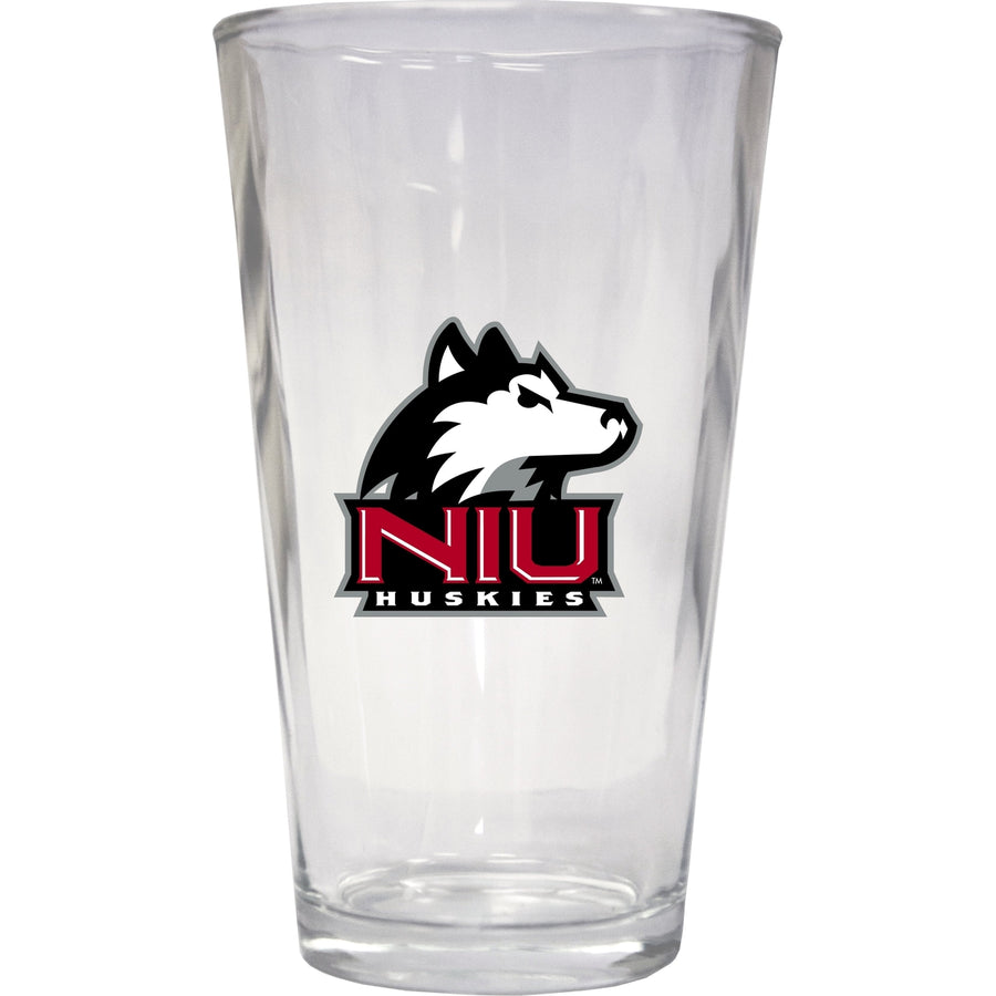 Northern Illinois Huskies 16 oz Pint Glass Officially Licensed Collegiate Product Image 1