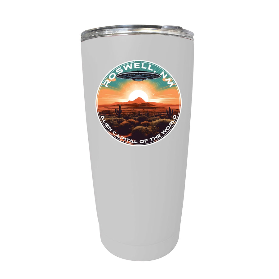 Roswell Mexico Design A Souvenir 16 oz Stainless Steel Insulated Tumbler Image 1