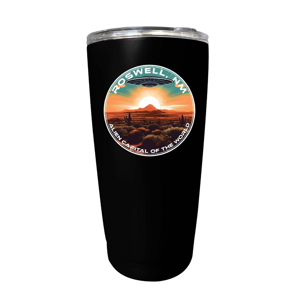 Roswell Mexico Design A Souvenir 16 oz Stainless Steel Insulated Tumbler Image 2