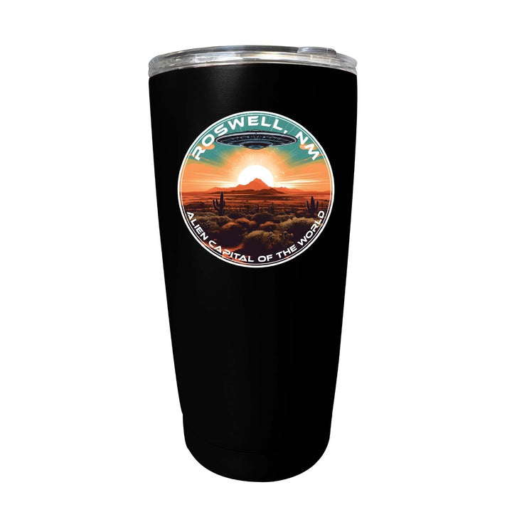 Roswell Mexico Design A Souvenir 16 oz Stainless Steel Insulated Tumbler Image 2