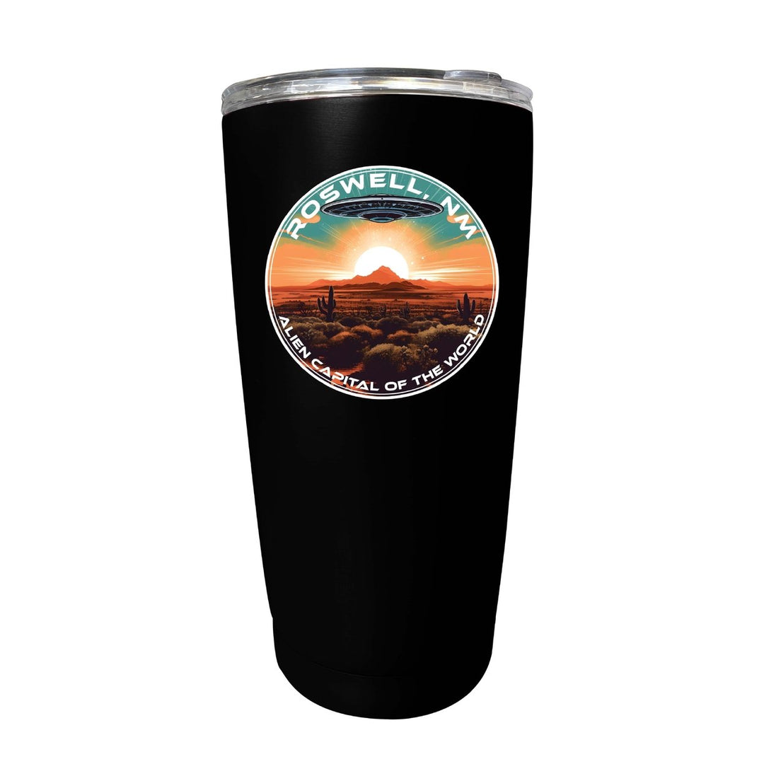 Roswell Mexico Design A Souvenir 16 oz Stainless Steel Insulated Tumbler Image 1