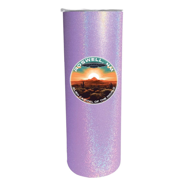 Roswell Mexico Design A Souvenir 20 oz Insulated Stainless Steel Skinny Tumbler Image 1