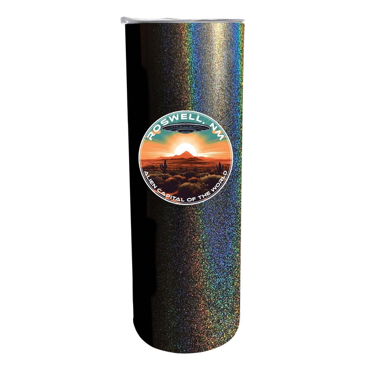 Roswell Mexico Design A Souvenir 20 oz Insulated Stainless Steel Skinny Tumbler Image 6