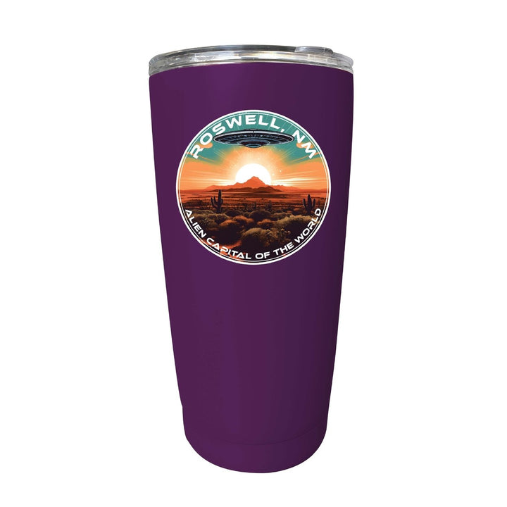 Roswell Mexico Design A Souvenir 16 oz Stainless Steel Insulated Tumbler Image 1