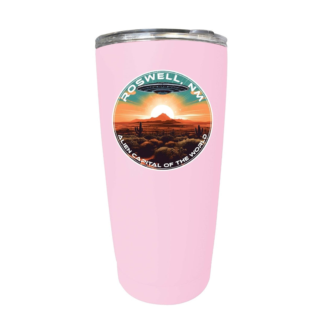 Roswell Mexico Design A Souvenir 16 oz Stainless Steel Insulated Tumbler Image 1