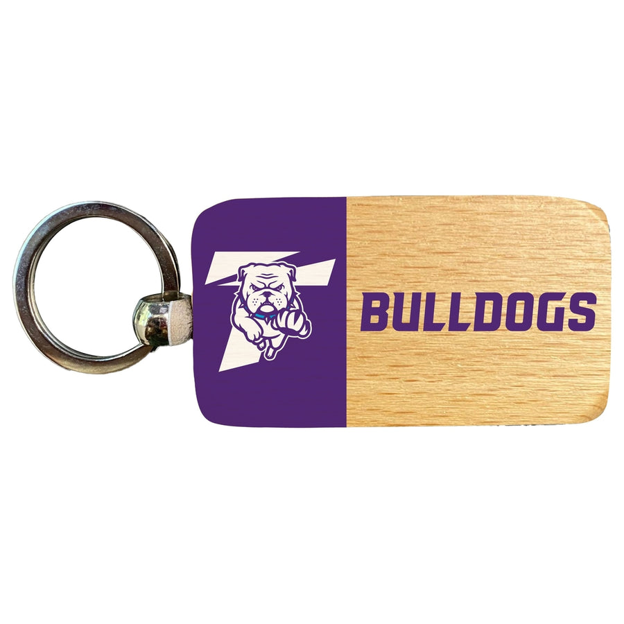 Truman State University 2.5 x 1-Inch Wooden Keychain Officially Licensed Collegiate Product Image 1