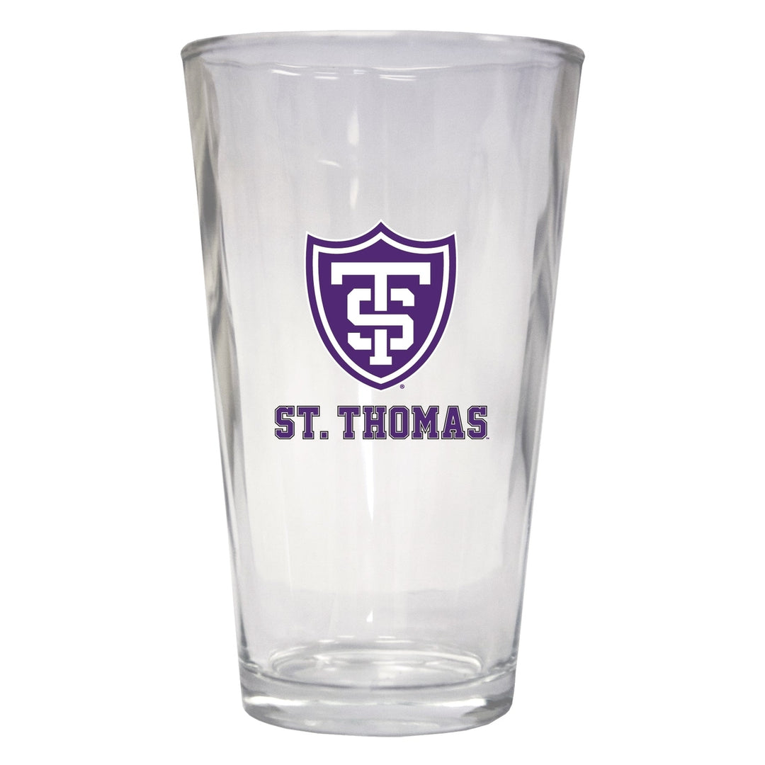 University of St. Thomas 16 oz Pint Glass Officially Licensed Collegiate Product Image 1