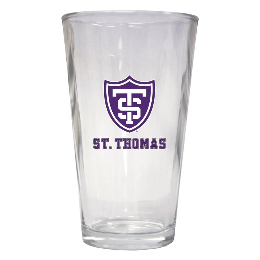 University of St. Thomas 16 oz Pint Glass Officially Licensed Collegiate Product Image 1