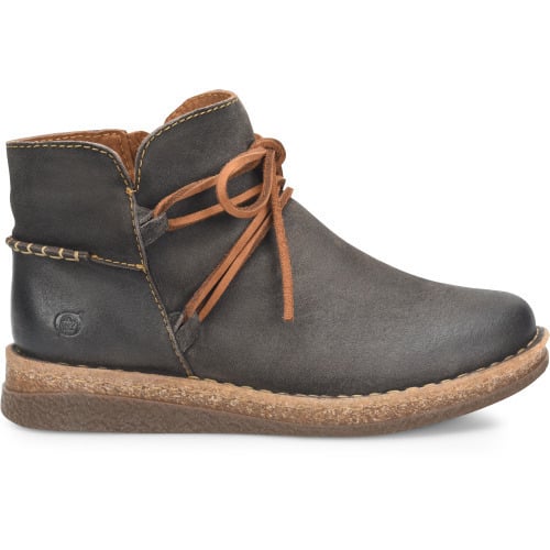 Born Womens Calyn Bootie Concrete Distrtessed (Dark Grey) - BR0027642 DK GREY (CONCRETE) DISTREESED Image 3