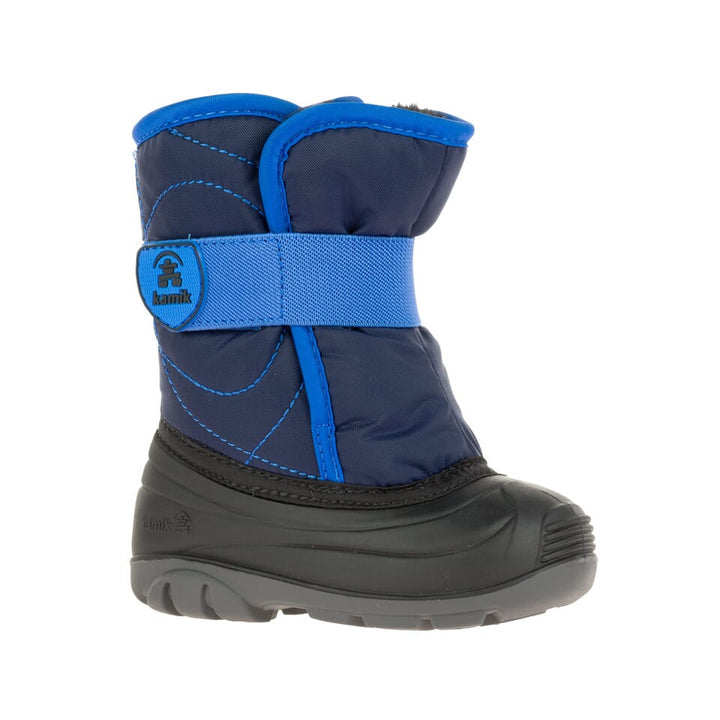 Kamik Snowbug 3 Winter Boots Navy Toddler Size 5 Waterproof Insulated NK9082S-NA2 Image 1