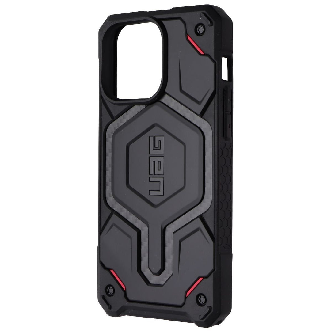 UAG Urban Armor Gear Monarch Pro for iPhone 15 Pro Max - Carbon Fiber Image 1