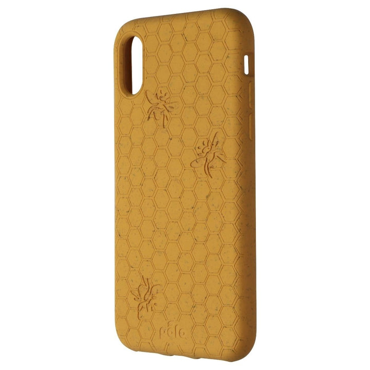 Pela Eco-Friendly Bee Edition Case for Apple iPhone Xs - Yellow / Bees Image 1