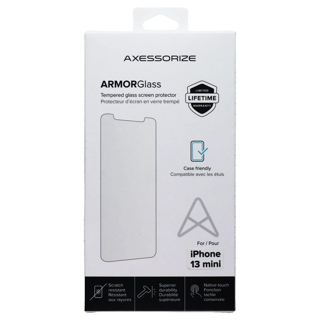 Axessorize ArmorGlass Tempered Glass for iPhone 13 mini - Clear Image 2