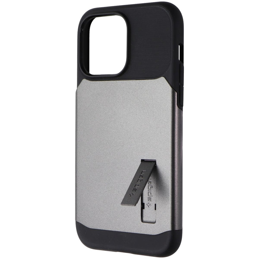 Spigen Slim Armor Case for MagSafe for Apple iPhone 14 Pro Max - Gunmetal/Black Image 1