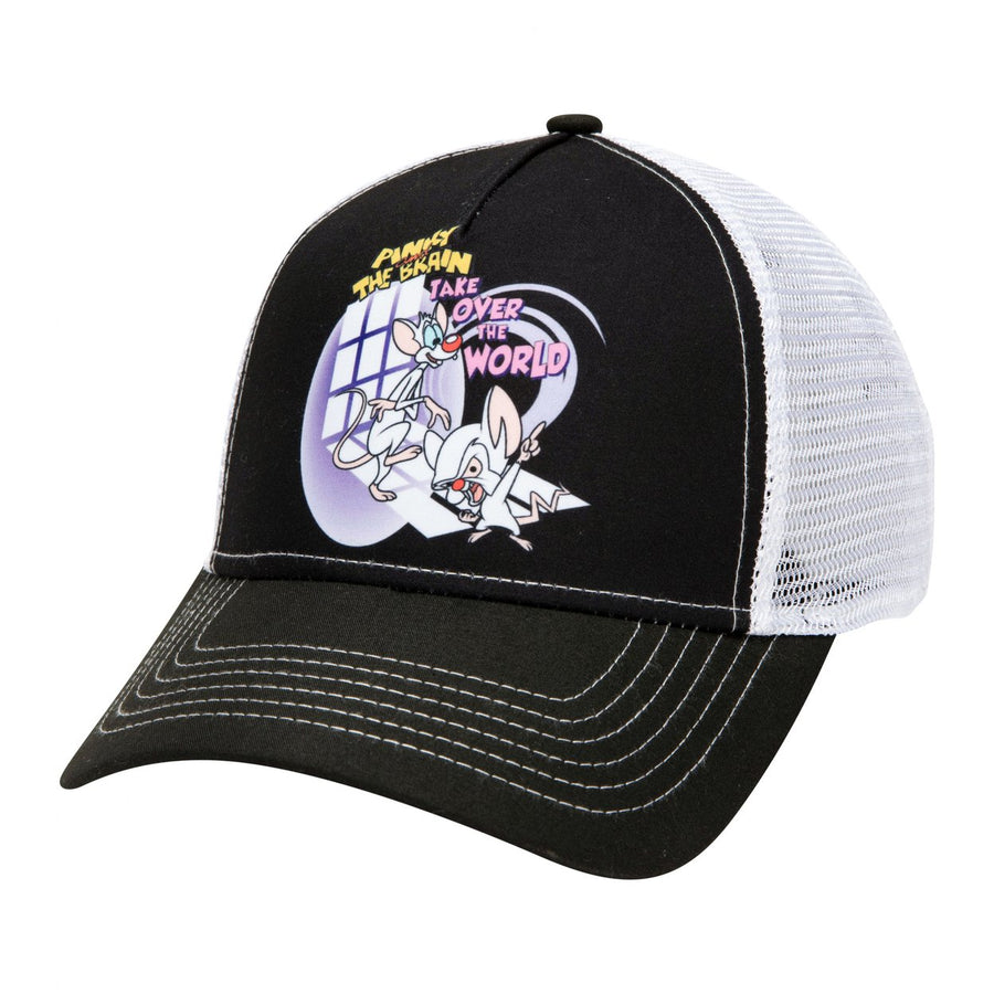 Pinky and The Brain Take Over The World Adjustable Hat Image 1