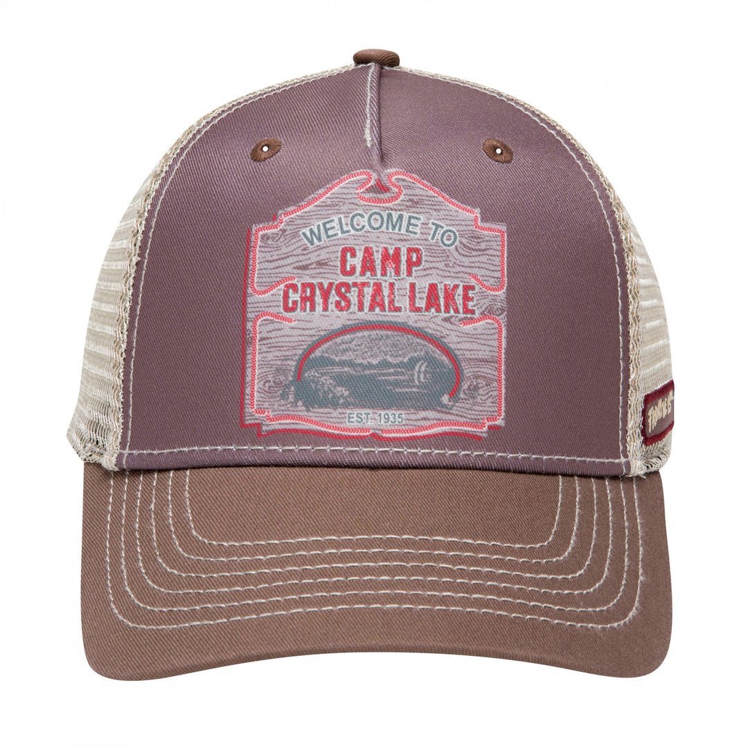 Friday the 13th Welcome to Crystal Lake Adjustable Hat Image 2