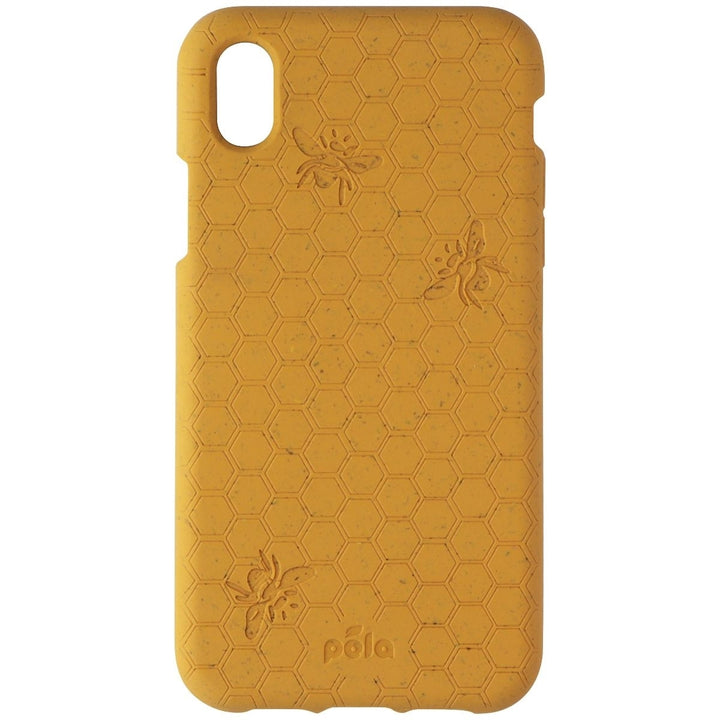 Pela Eco-Friendly Bee Edition Case for Apple iPhone XR - Yellow / Bees Image 2