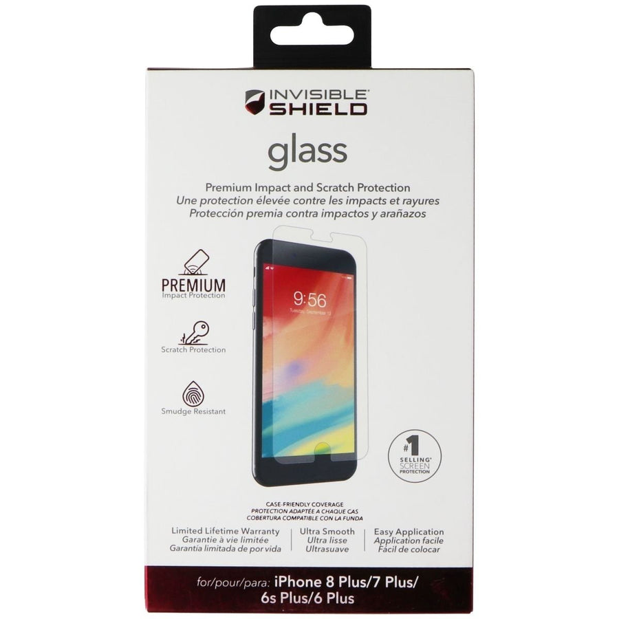 ZAGG InvisibleShield (Glass) Screen Protector for iPhone 8 Plus/7 Plus/6s Plus Image 1