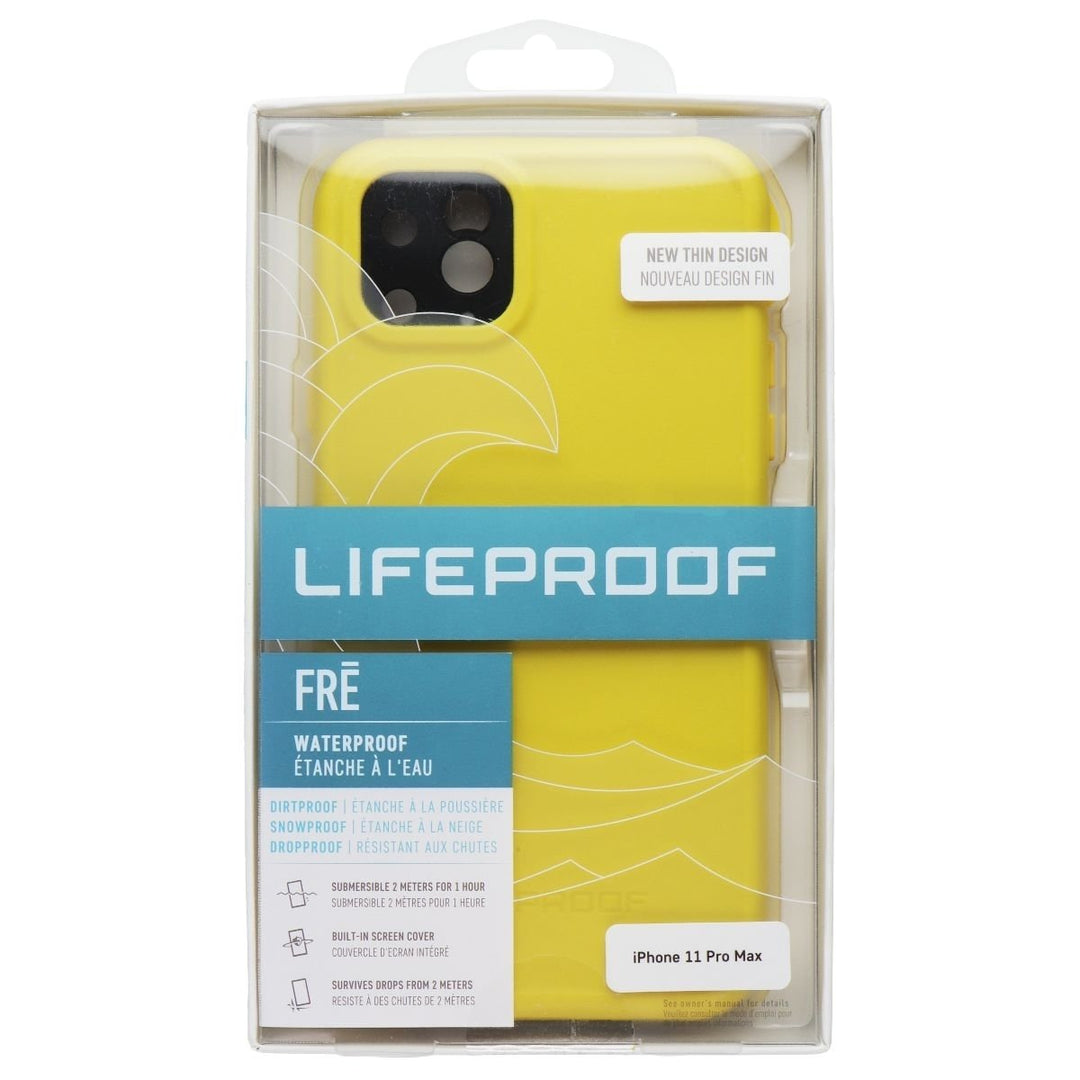 LifeProof FRE Series Waterproof Case for Apple iPhone 11 Pro Max - Atomic Yellow Image 1