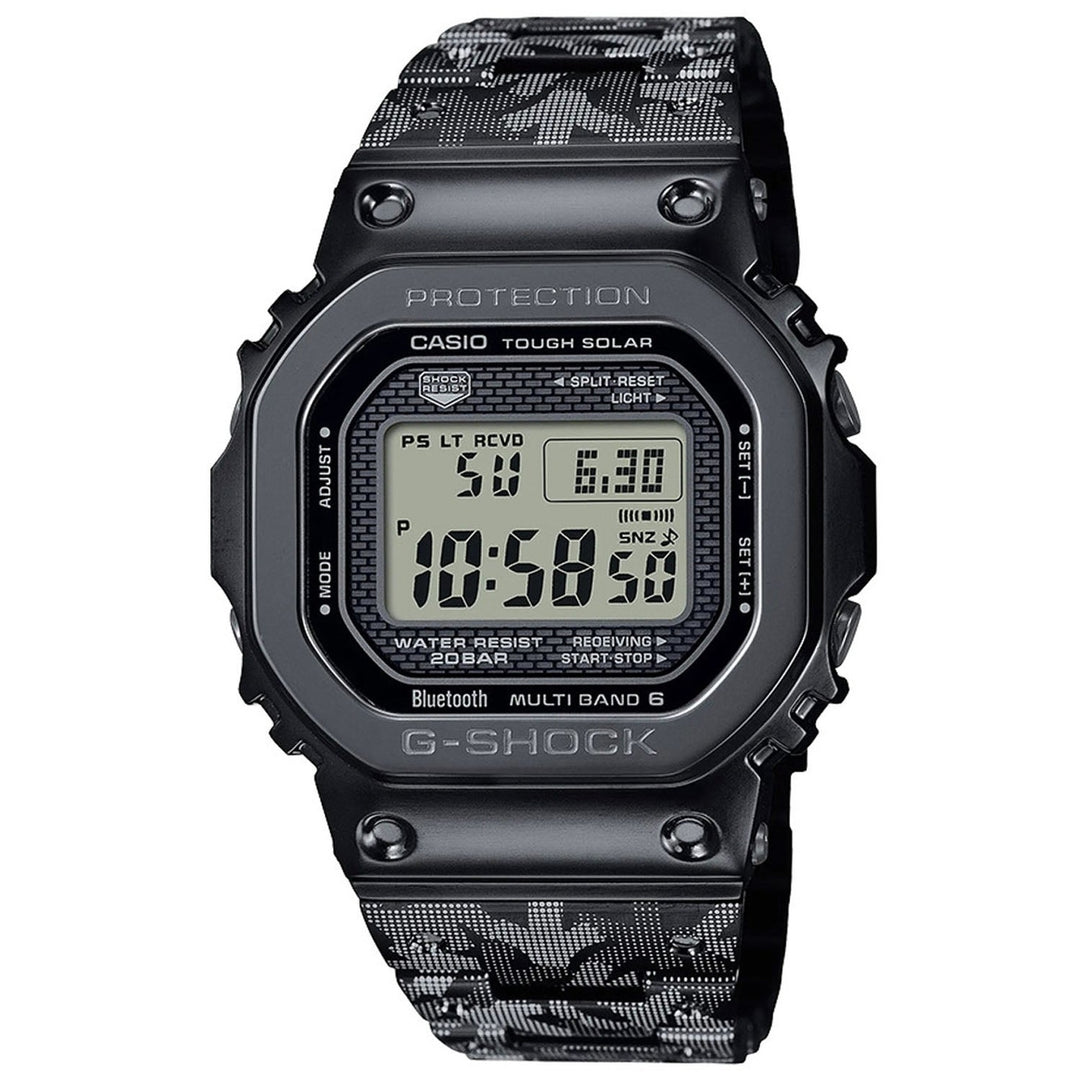 Casio Mens G-Shock x ERIC HAZE 5000 Series Grey Dial Watch - GMWB5000EH-1 Image 1