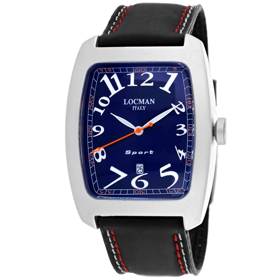 Locman Mens Classic Blue Dial Watch - 486BL Image 1