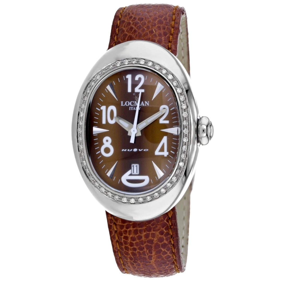 Locman Womens Classic Brown Dial Watch - 020TGED Image 1