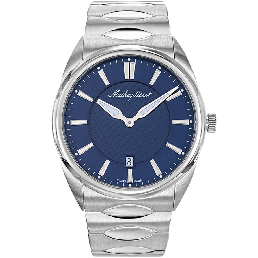 Mathey Tissot Mens Classic Blue Dial Watch - H791ABU Image 1